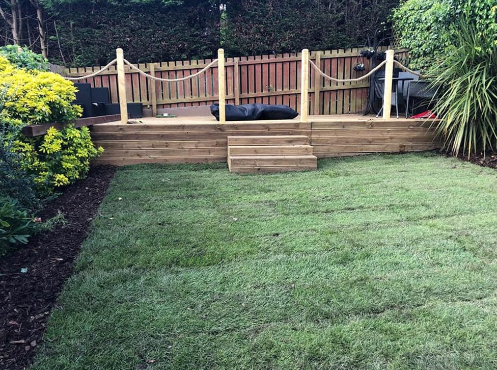 Decking in County Durham